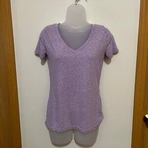 Mossimo Light Purple/Lavender/Lilac Heather V Neck T-Shirt. Small.